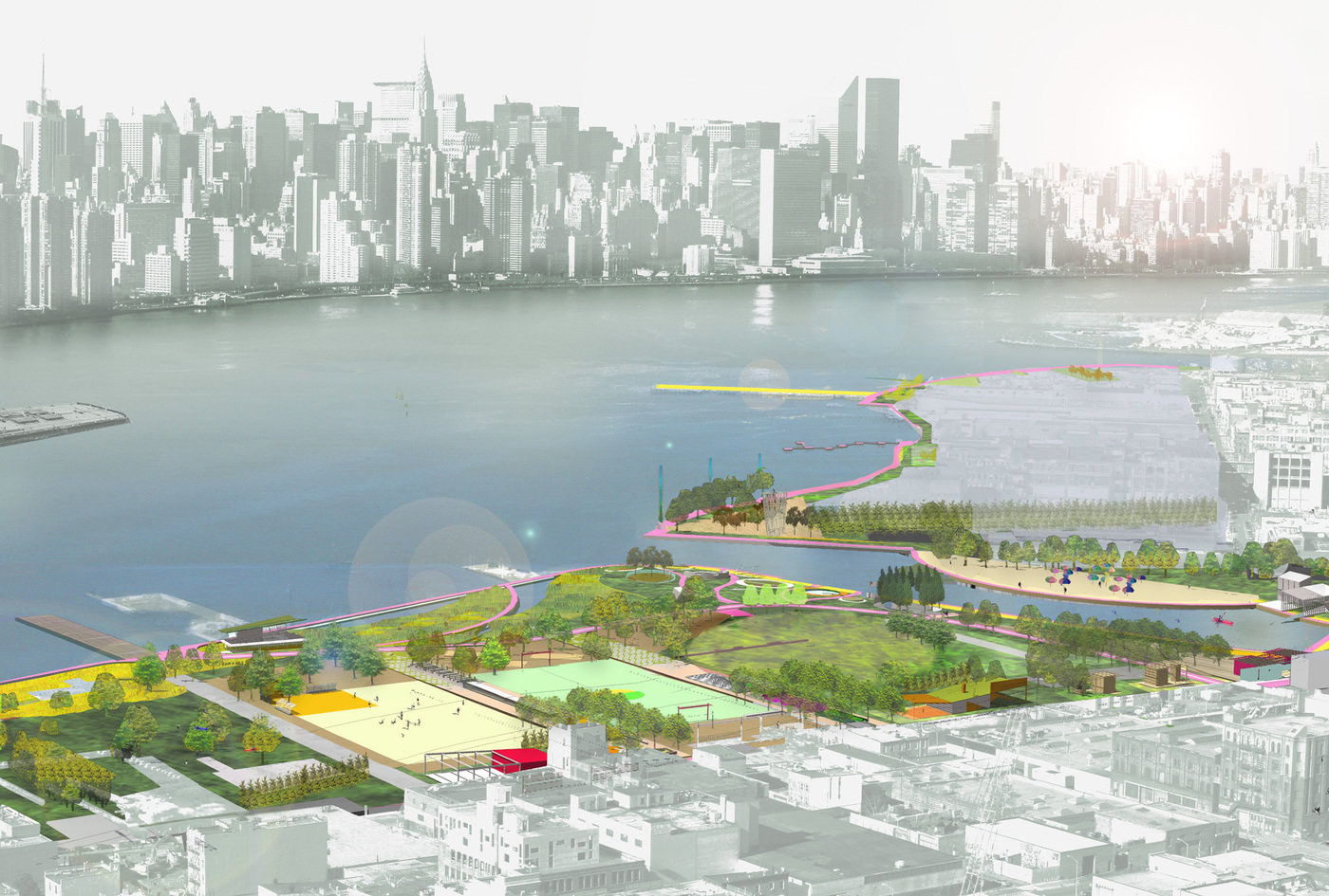 Greenpoint-Williamsburg Waterfront Open Space Master Plan