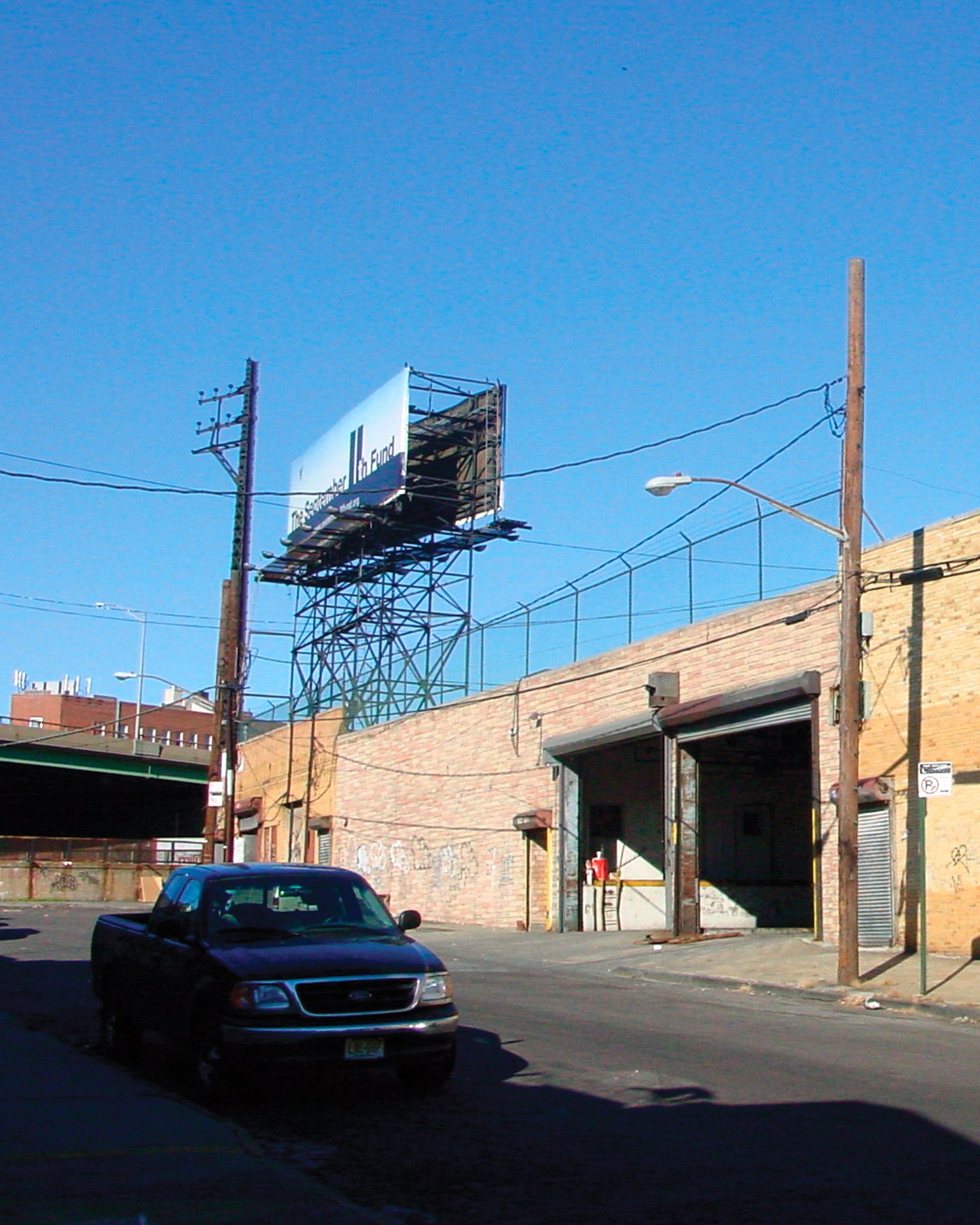 The industrial building before development process.